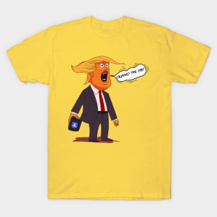 Trump, Defund the FBI cartoon T-Shirt